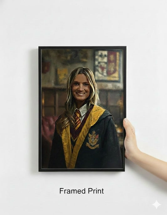 The Grand Hall Framed Portrait (Ready-to-Hang)